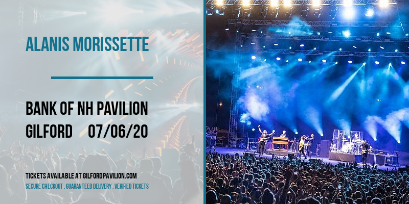 Alanis Morissette at Bank of NH Pavilion tickets Alanis Morissette at Bank of NH Pavilion
