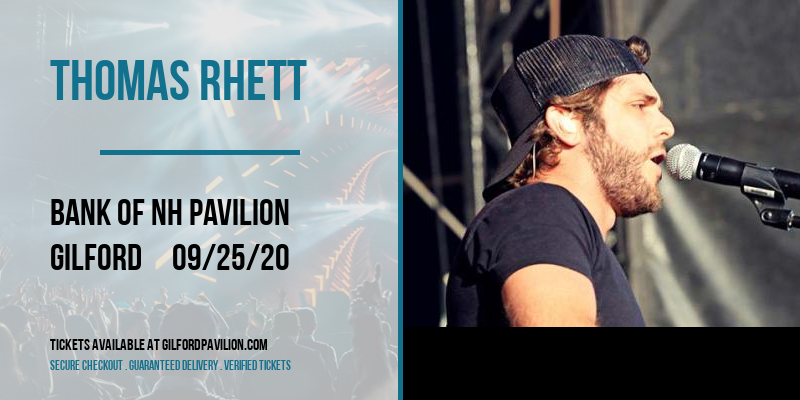 Thomas Rhett [CANCELLED] at Bank of NH Pavilion