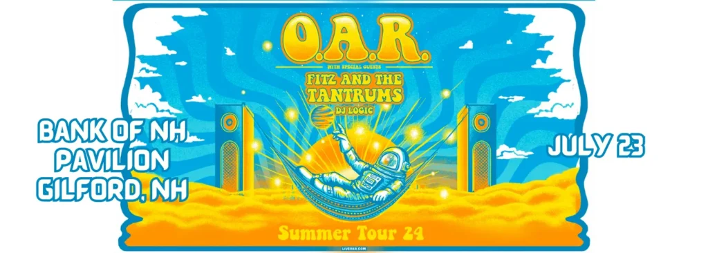O.A.R. & Fitz and The Tantrums at Bank of New Hampshire Pavilion