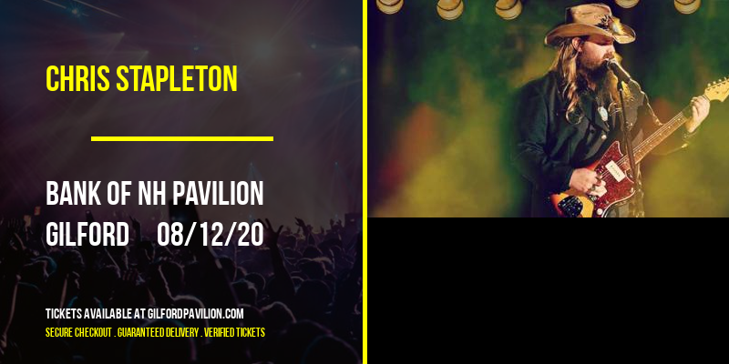 Chris Stapleton at Bank of NH Pavilion tickets Chris Stapleton at Bank of NH Pavilion