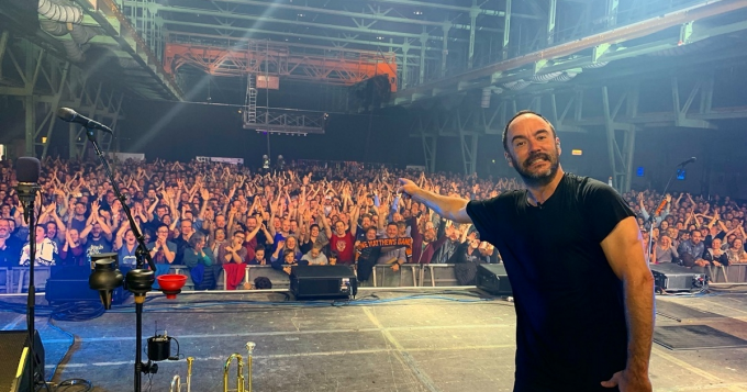 Dave Matthews Band at Bank of NH Pavilion