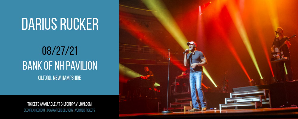 Darius Rucker at Bank of NH Pavilion tickets Darius Rucker at Bank of NH Pavilion