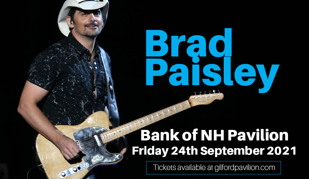 Brad Paisley at Bank of NH Pavilion