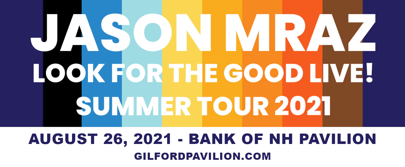 Jason Mraz at Bank of NH Pavilion tickets Jason Mraz at Bank of NH Pavilion