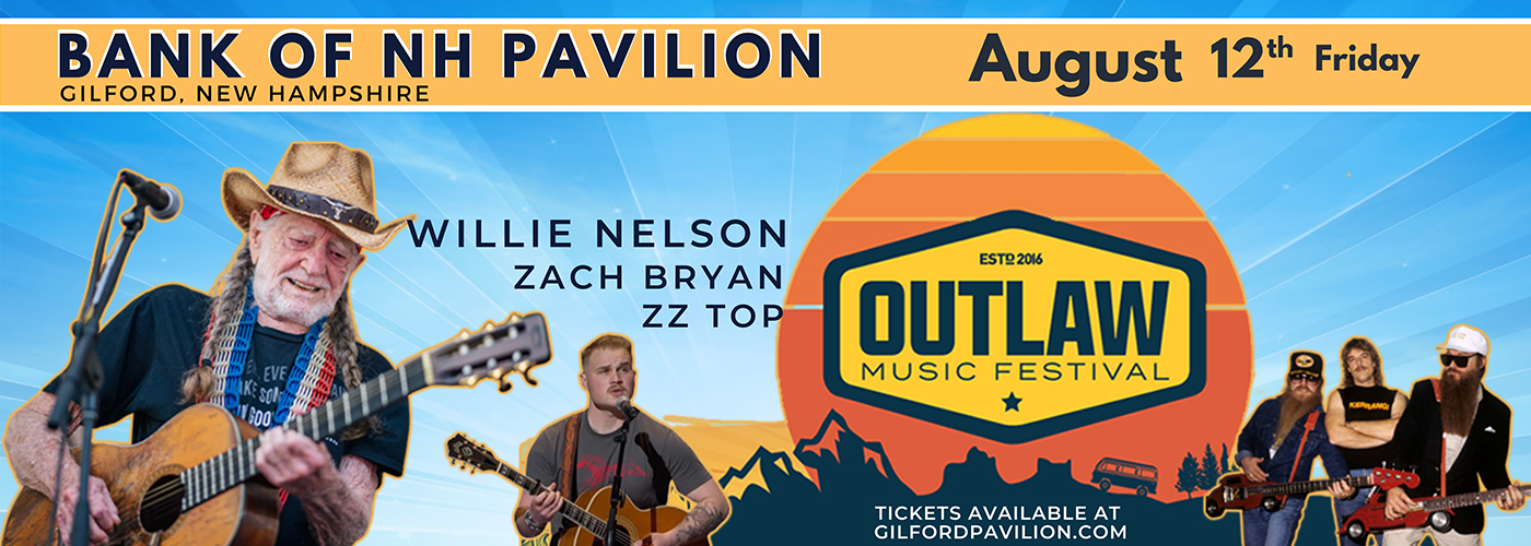 Outlaw Music Festival: Willie Nelson, ZZ Top & Zach Bryan at Bank of NH Pavilion