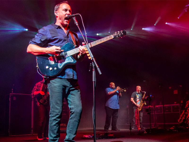 Dave Matthews Band at Bank of NH Pavilion