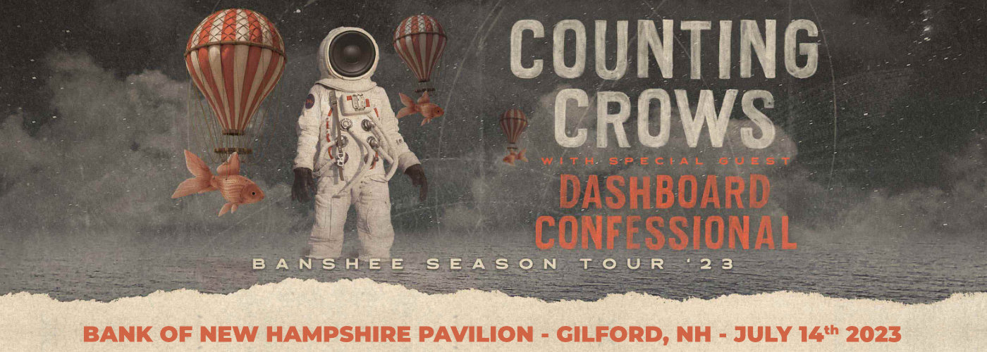 Counting Crows & Dashboard Confessional at Bank of NH Pavilion