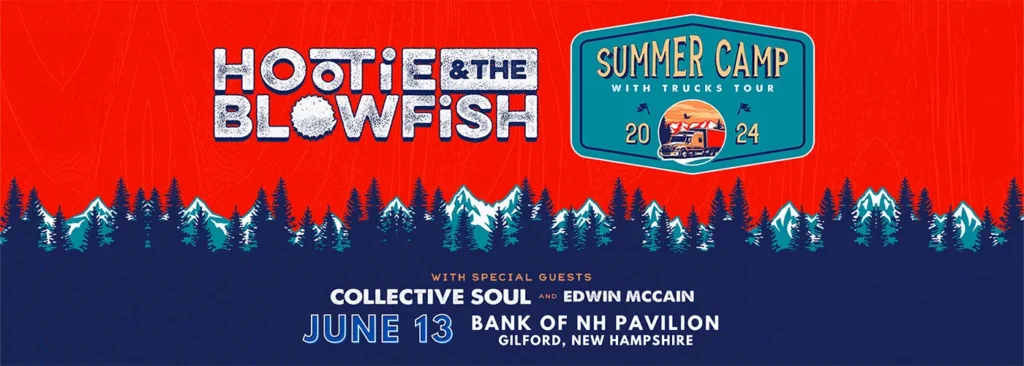 Hootie and The Blowfish at Bank of New Hampshire Pavilion