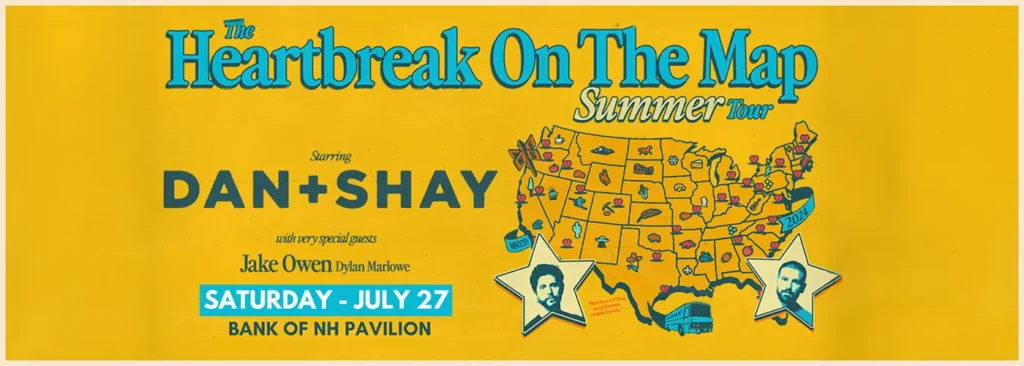 Dan And Shay at Bank of New Hampshire Pavilion