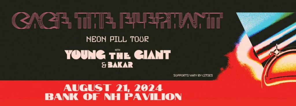 Cage The Elephant at Bank of New Hampshire Pavilion