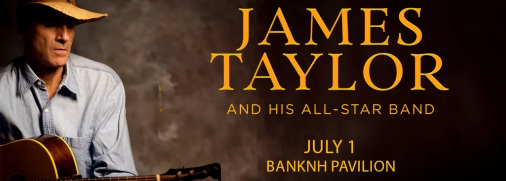 James Taylor & His All-Star Band at Bank of New Hampshire Pavilion