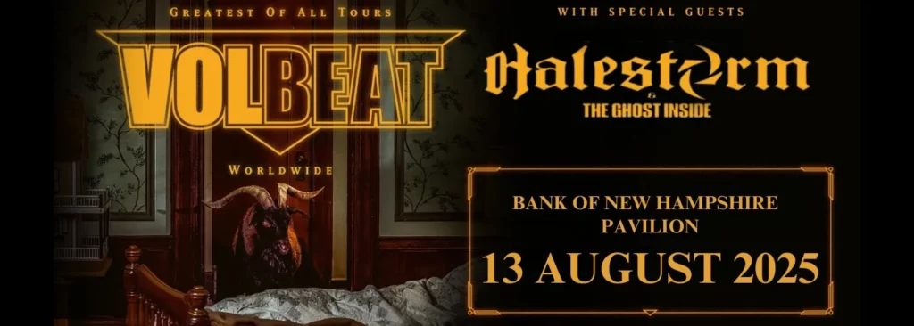 Volbeat at Bank of New Hampshire Pavilion