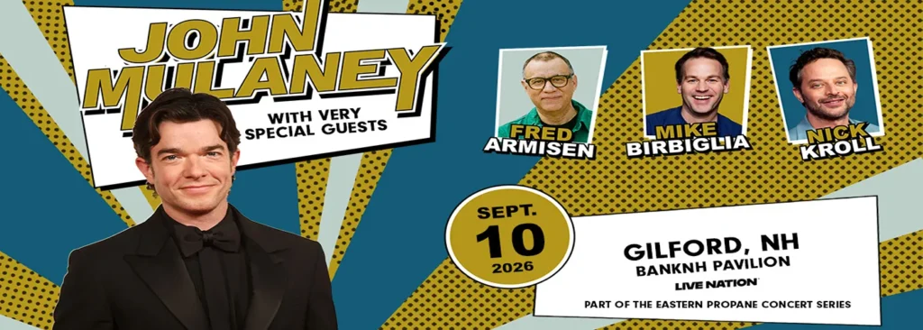 John Mulaney at Bank of New Hampshire Pavilion