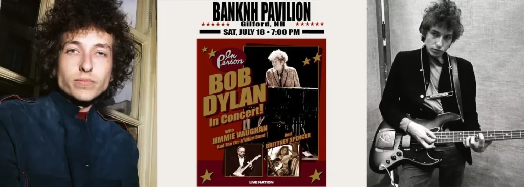 Bob Dylan at Bank of New Hampshire Pavilion